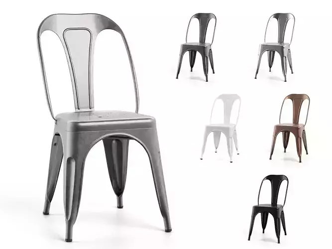 Indus Chair RendezVousDeco 3D model