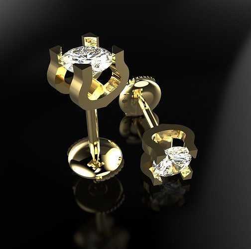 Earrings C 3D print model
