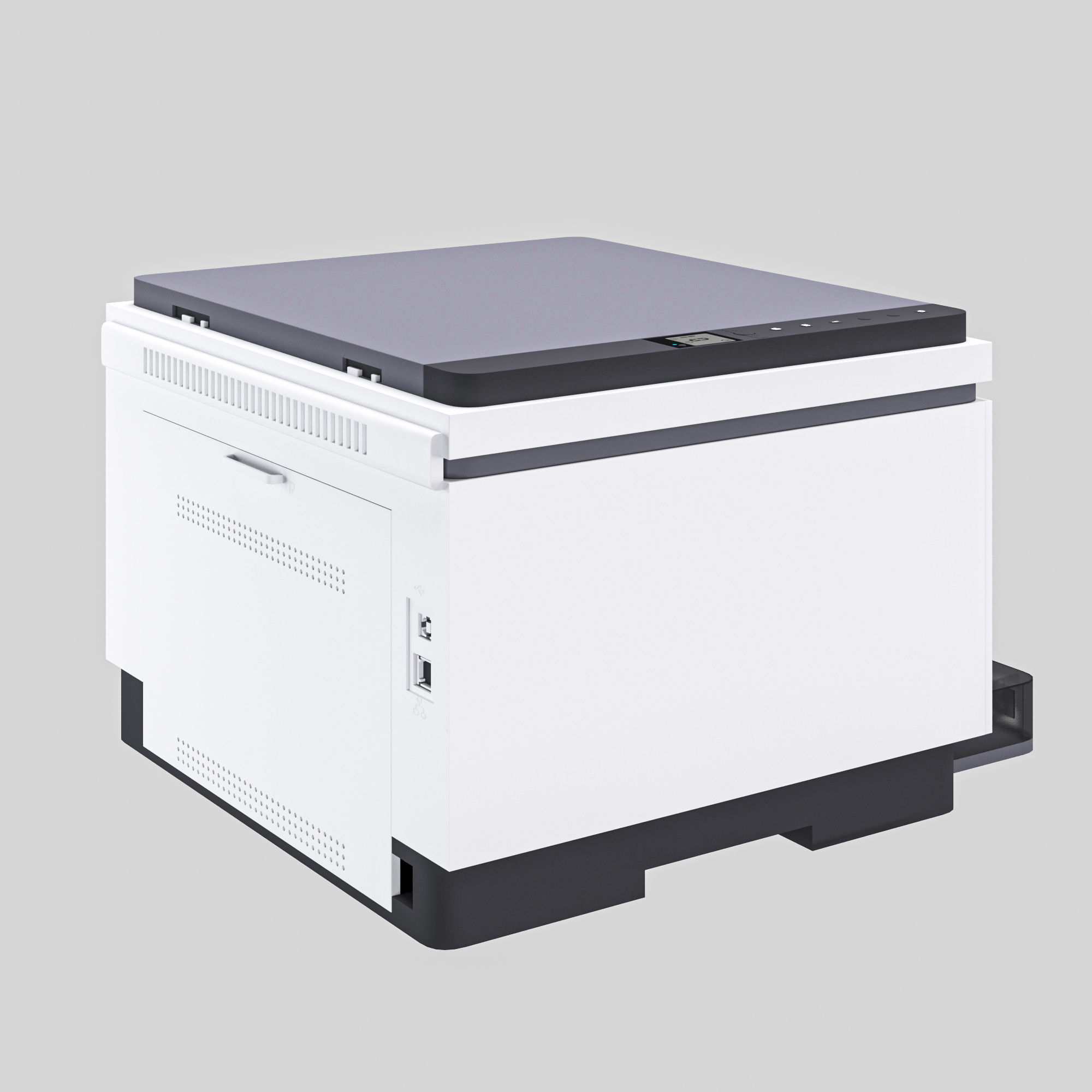 HP LaserJet Tank 1602w Printer 3D model_4