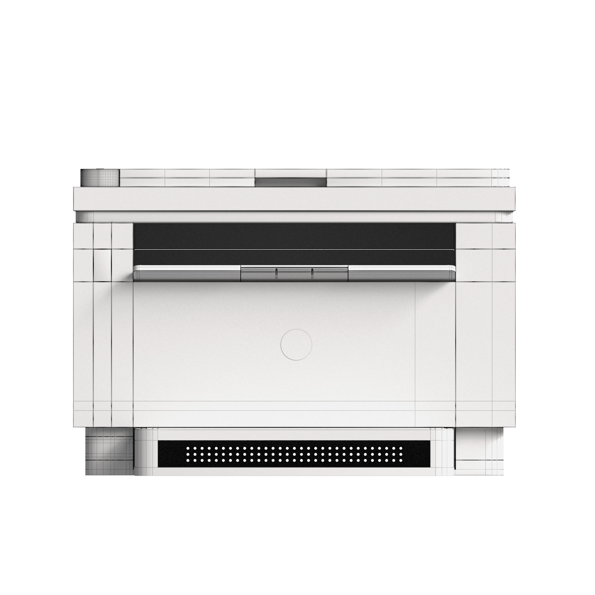 HP LaserJet Tank 1602w Printer 3D model_3