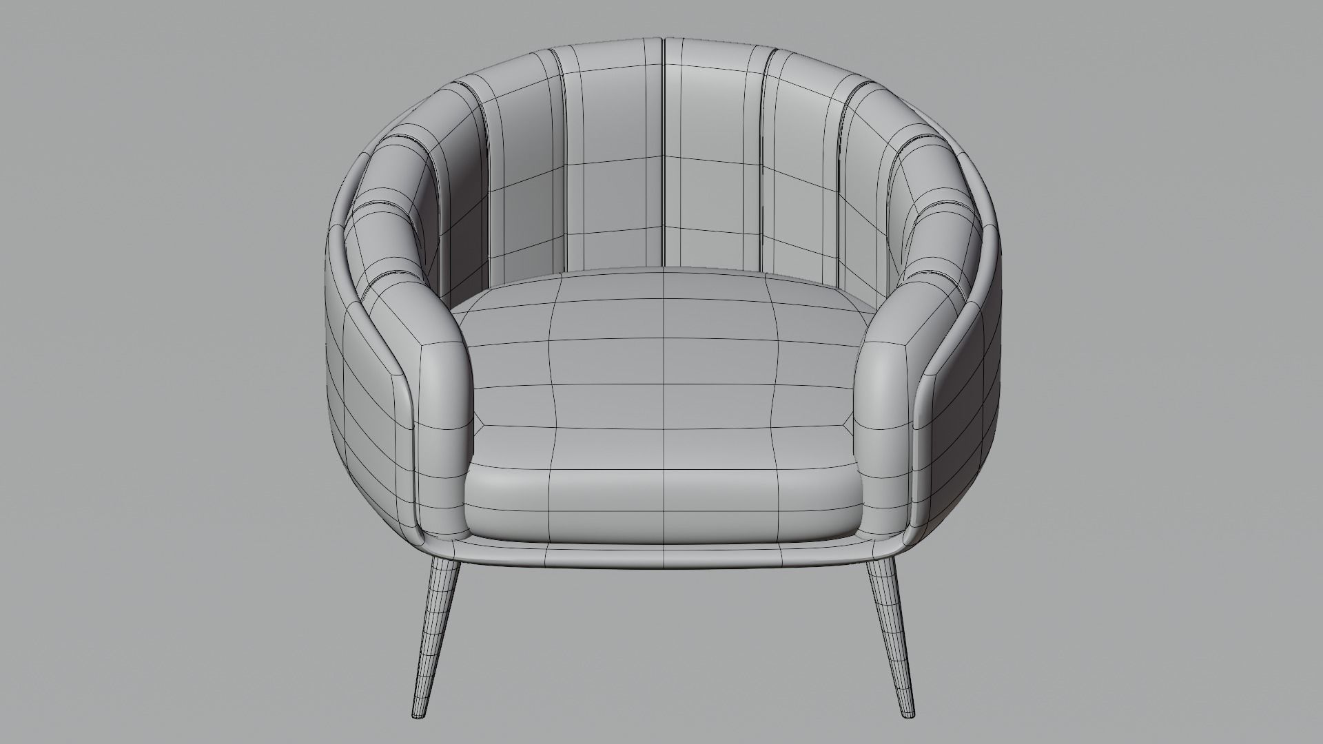 Sofa chair 3D model_8