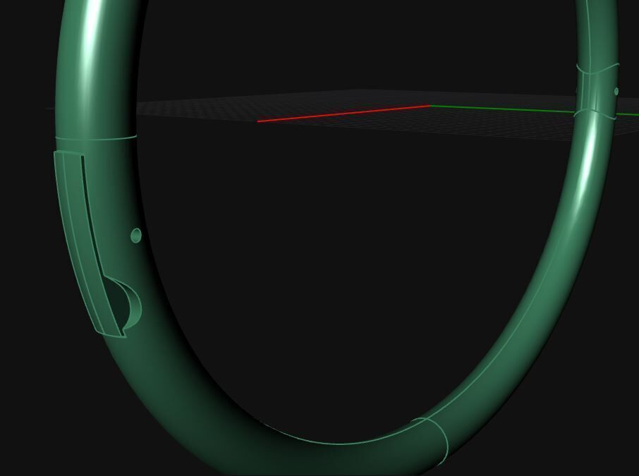 BANGLE BRACELET Roberto Coin 3D model_7