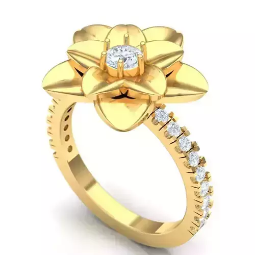 micro flower ring 