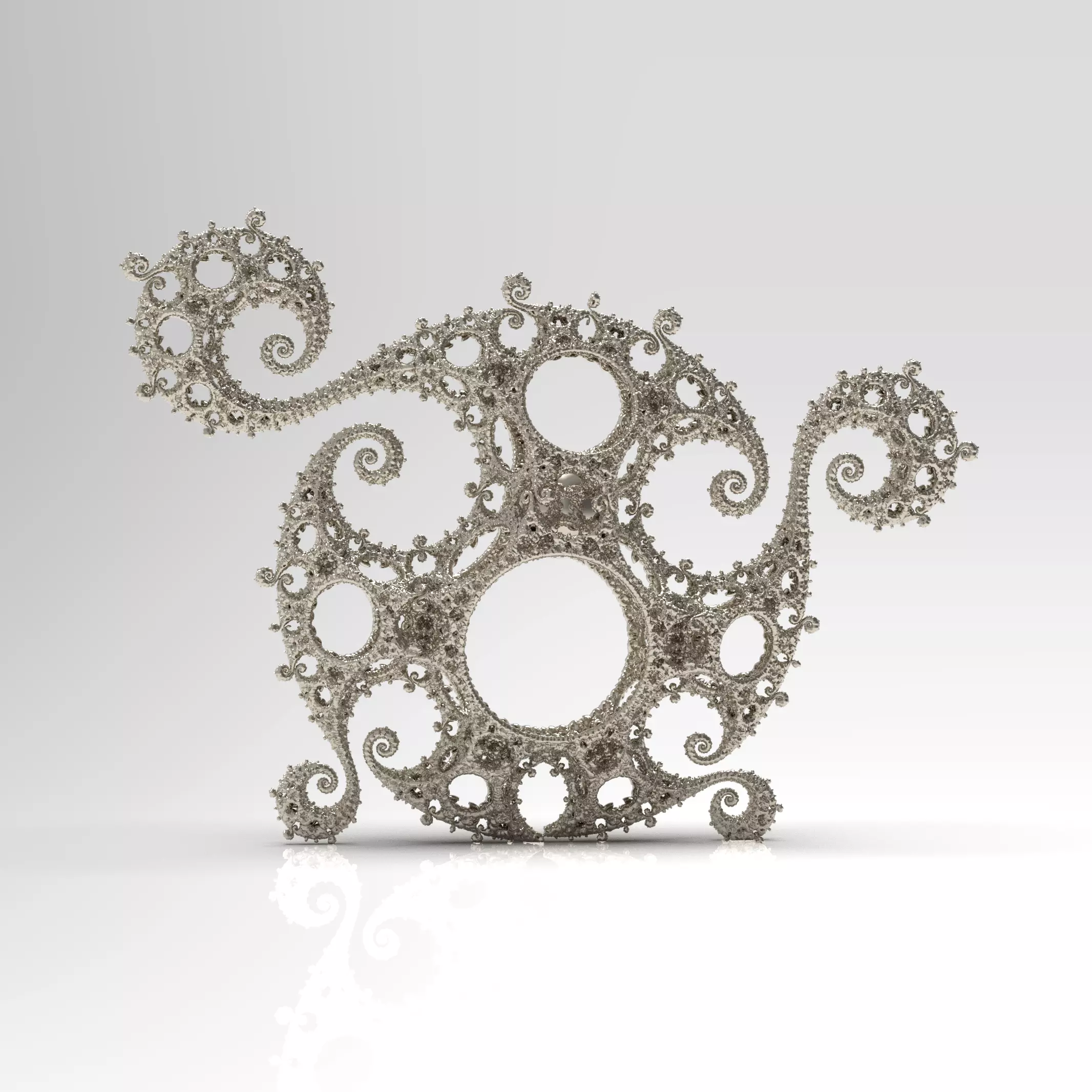 Fractal - JosleyKleinian - Mandelbulb 3D 3D model_0