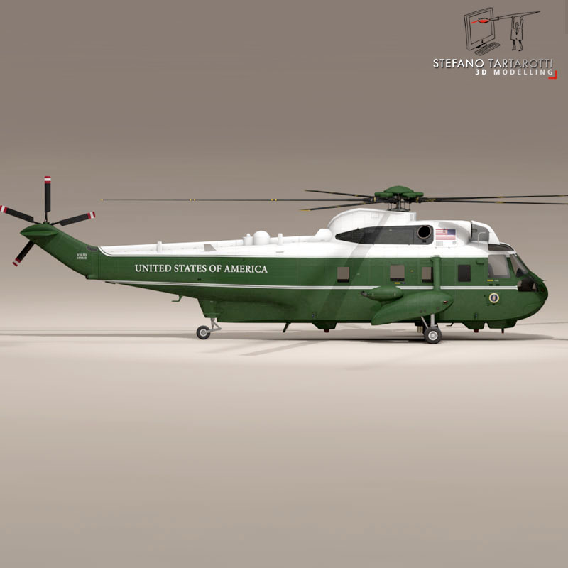 VH-3D Marine One 3D model_5