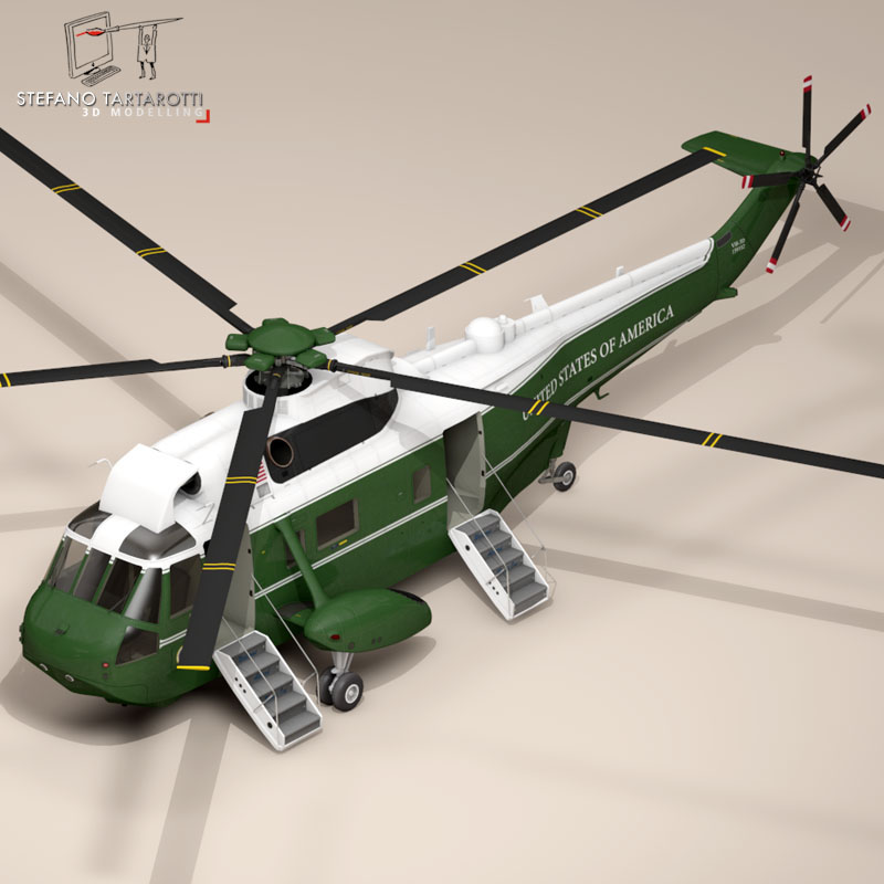 VH-3D Marine One 3D model_8