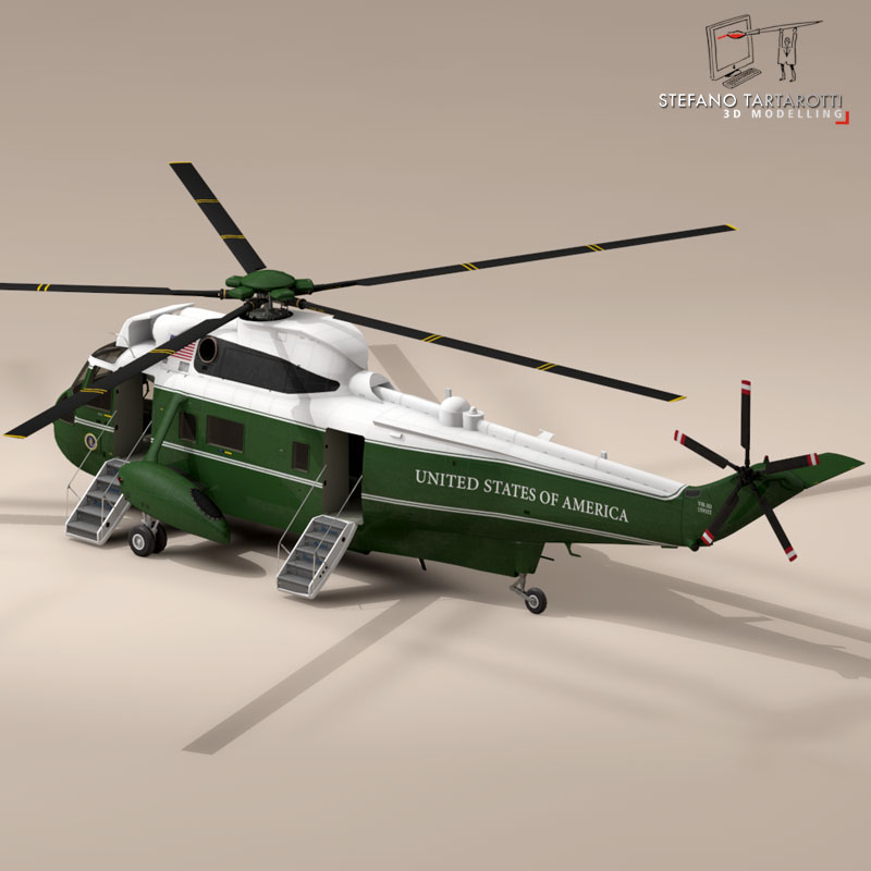 VH-3D Marine One 3D model_9