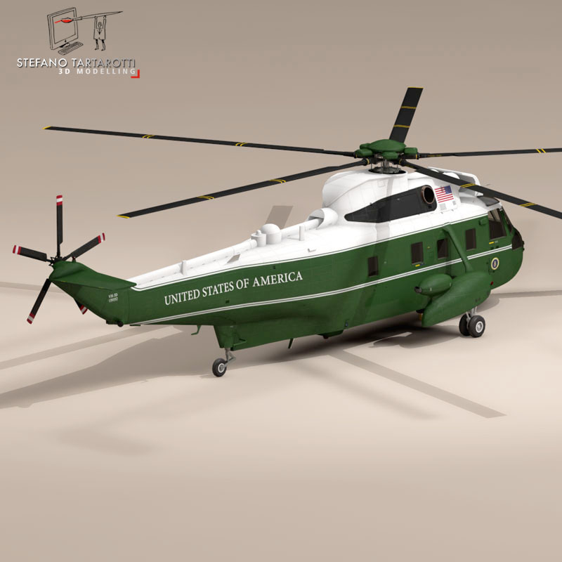 VH-3D Marine One 3D model_11