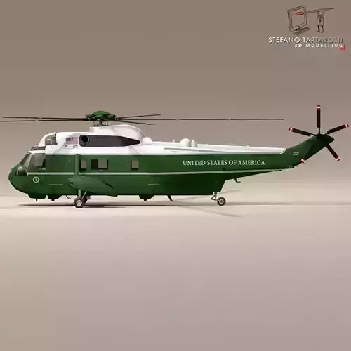 VH-3D Marine One 3D model