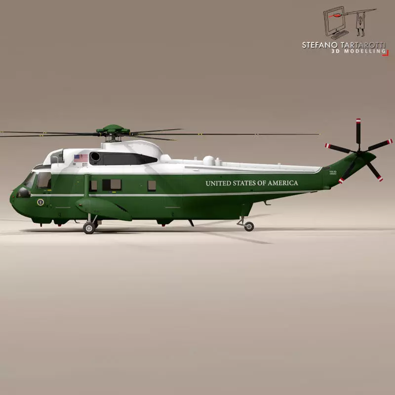 VH-3D Marine One 3D model_0