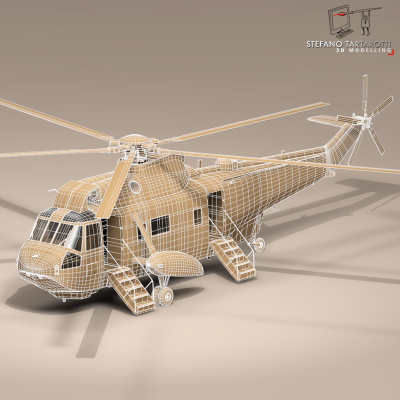 VH-3D Marine One 3D model_1