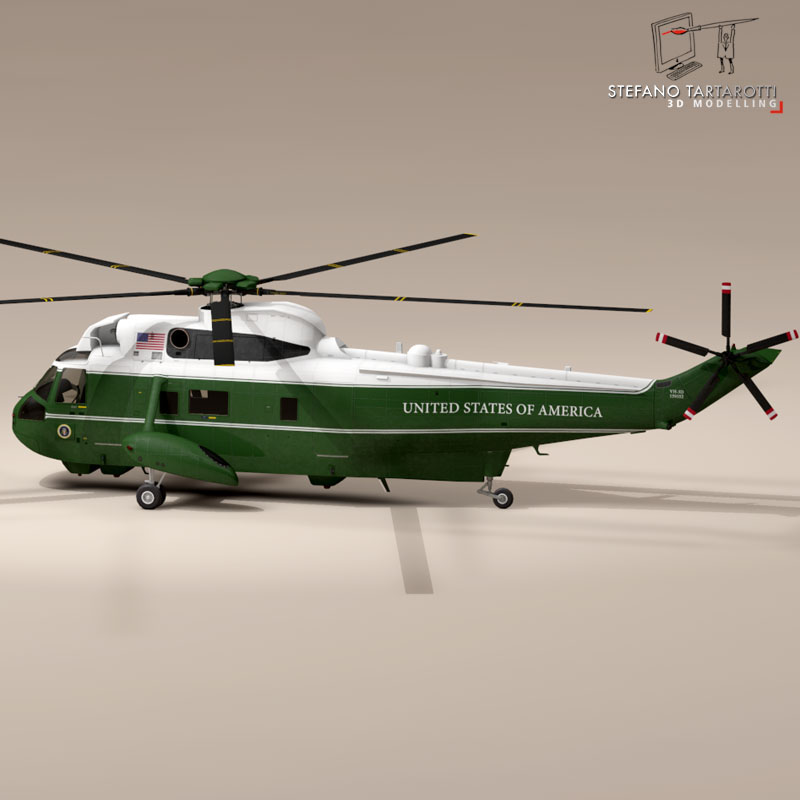 VH-3D Marine One 3D model_12