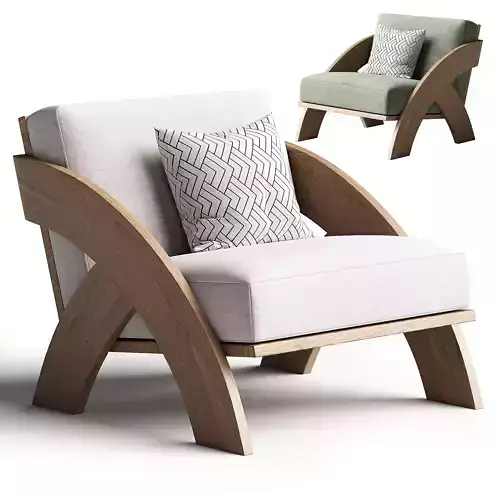 Arc Lounge Chair by Moving Mountains
