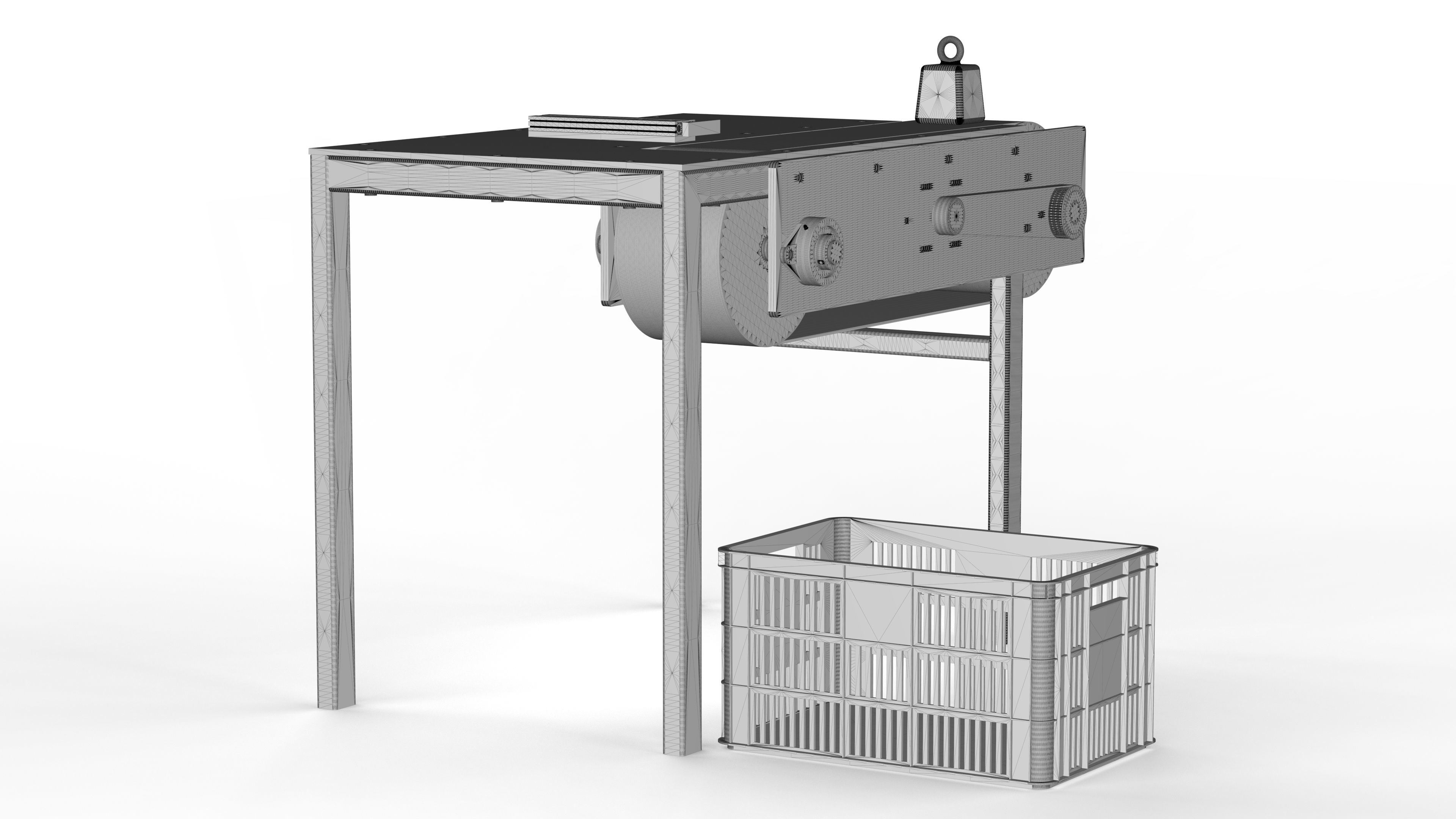 Basket Test Machine 2 - 4K 3D model_15