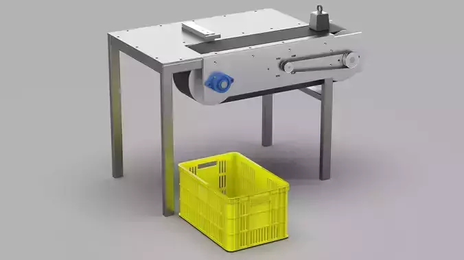 Basket Test Machine 2 - 4K 3D model