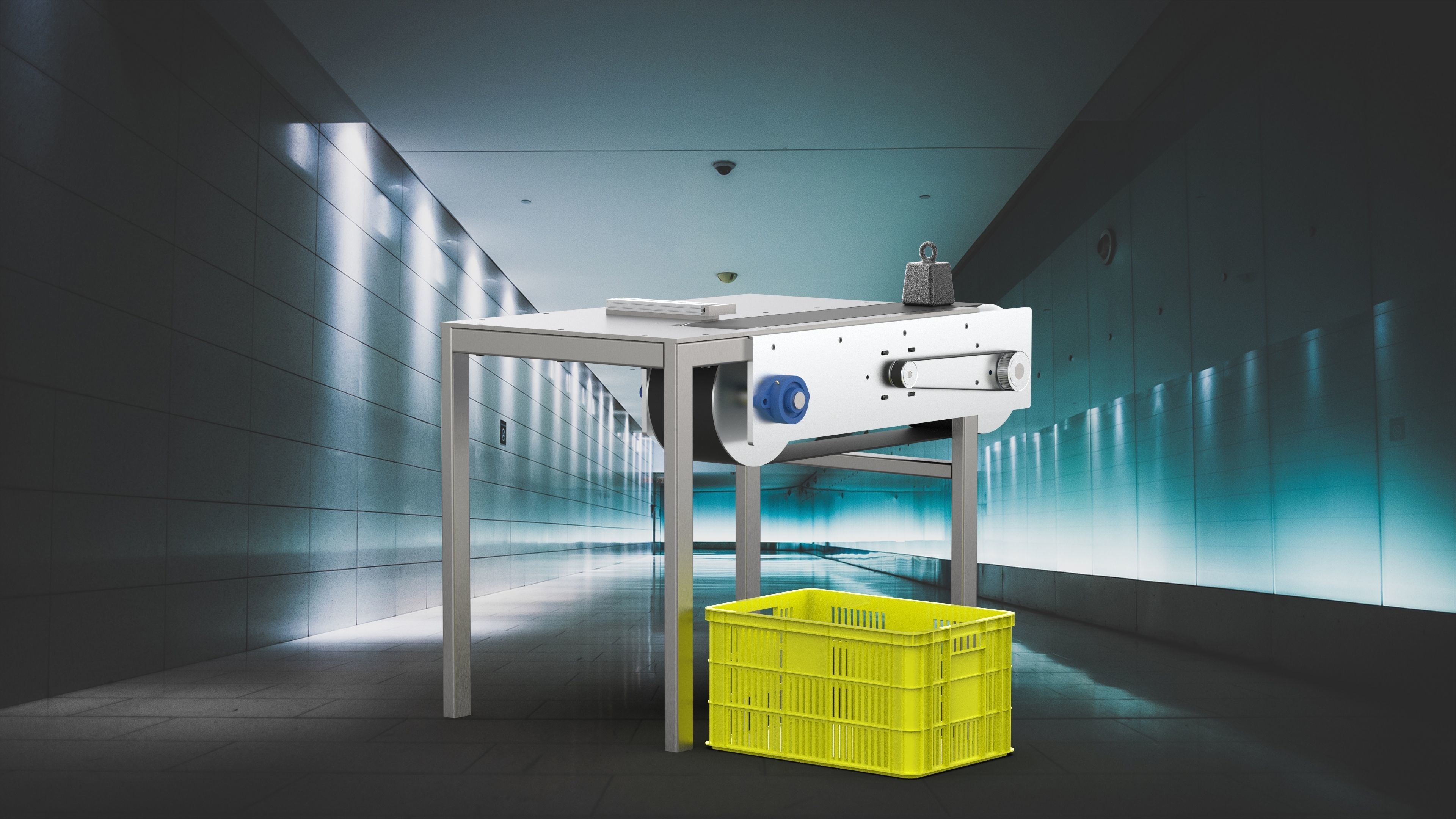 Basket Test Machine 2 - 4K 3D model_1