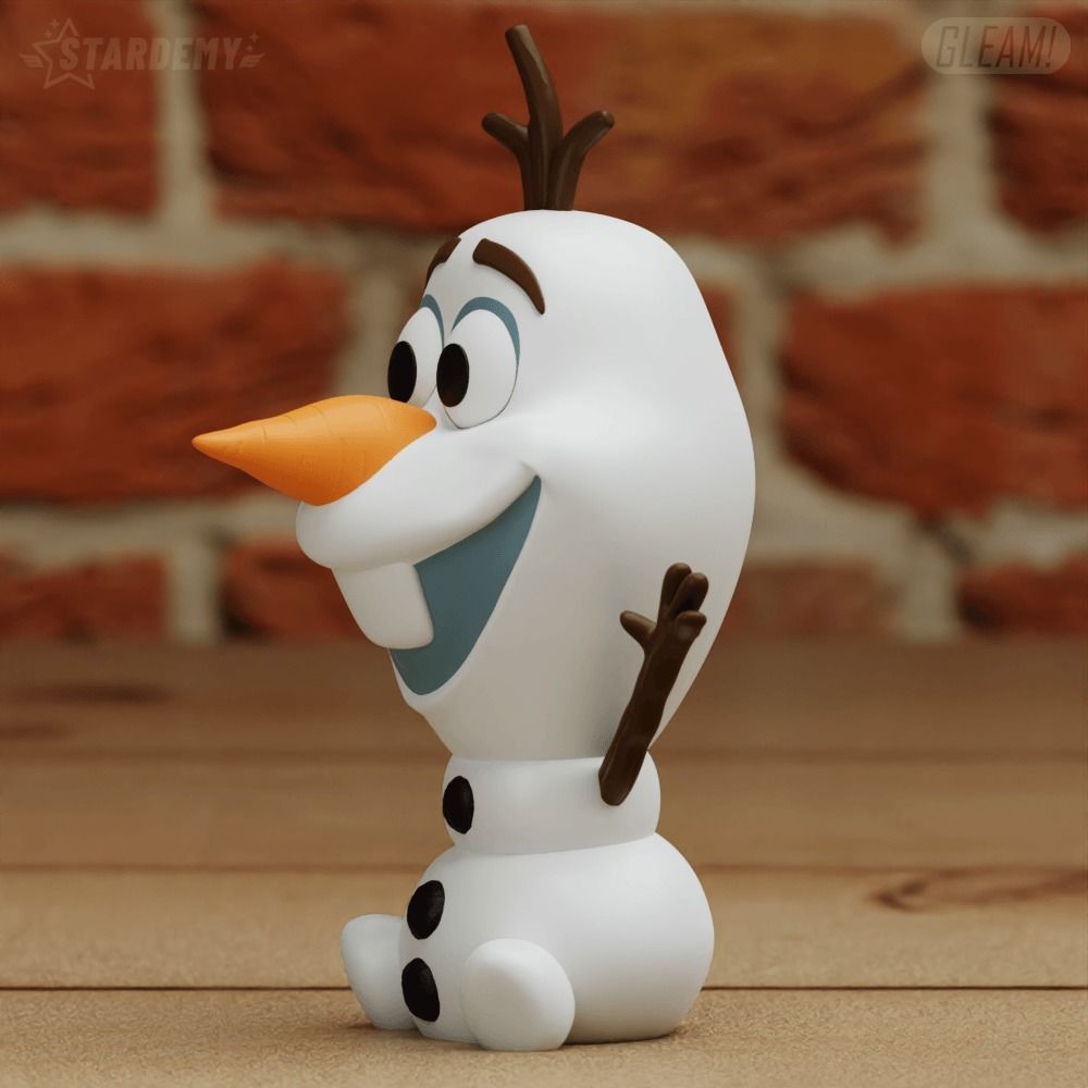 Olaf 2 models Easy Print Disney Frozen Cute Chibi 3D print model_2