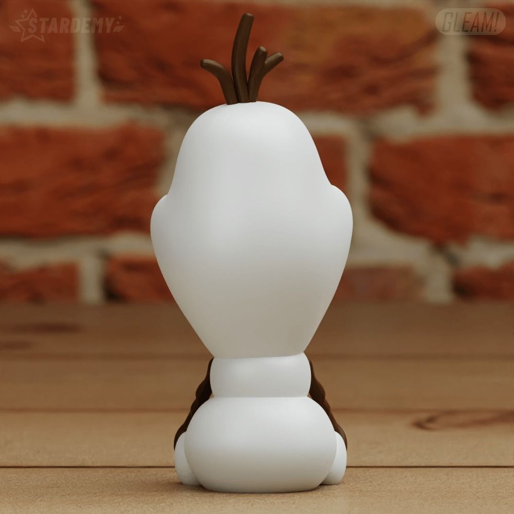 Olaf 2 models Easy Print Disney Frozen Cute Chibi 3D print model_10