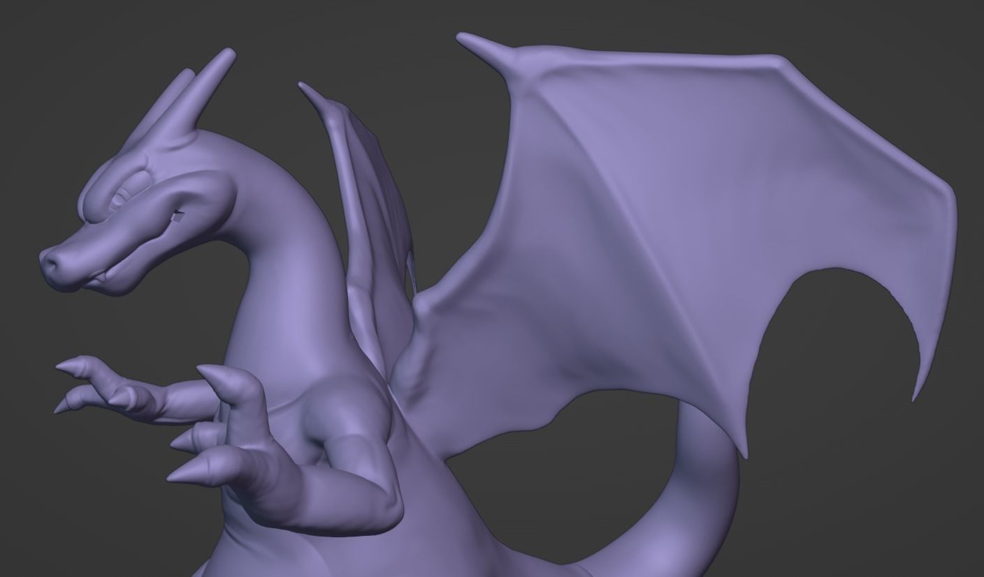 Charizard Pokemon 3D print model_7