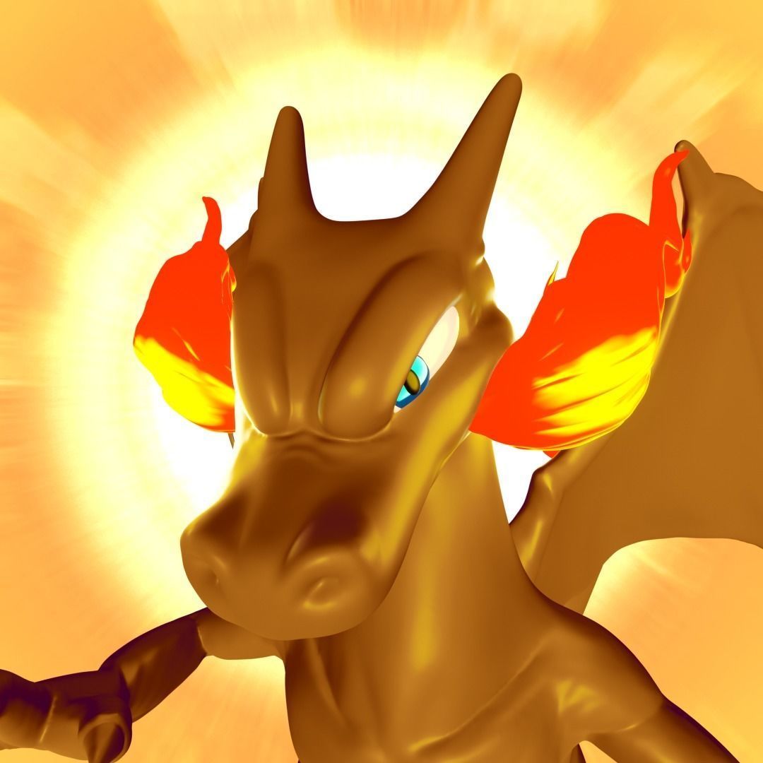 Charizard Pokemon 3D print model_2