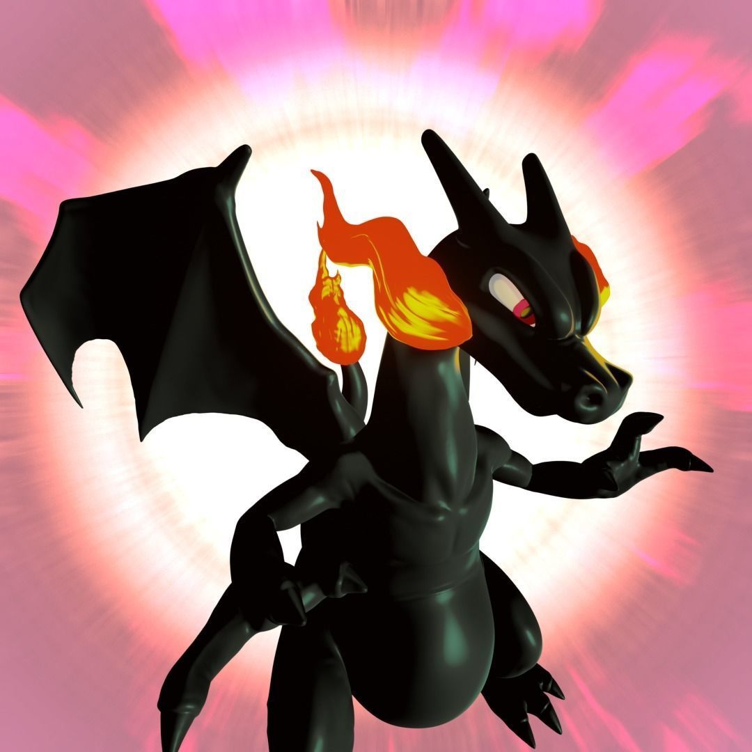 Charizard Pokemon 3D print model_3