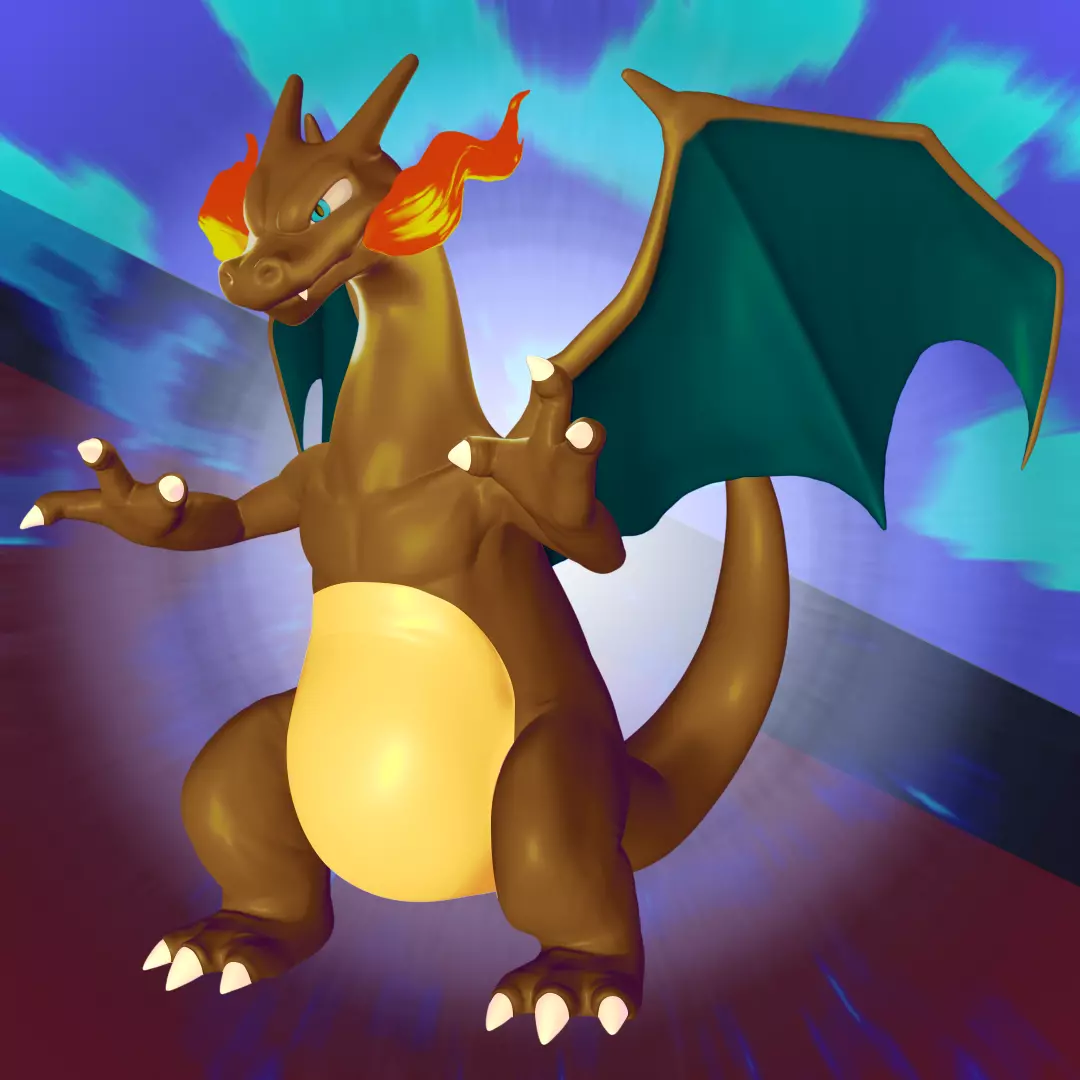 Charizard Pokemon 3D print model_0