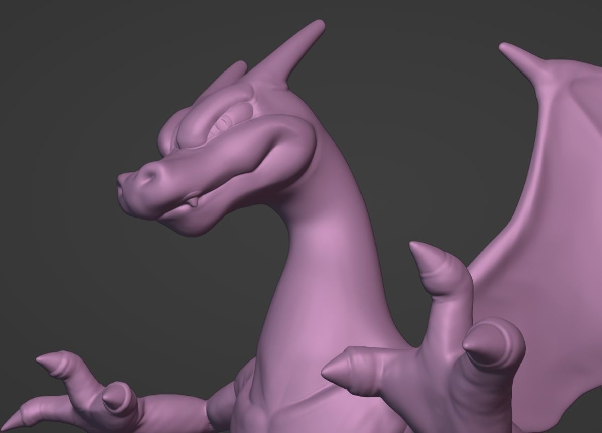 Charizard Pokemon 3D print model_6