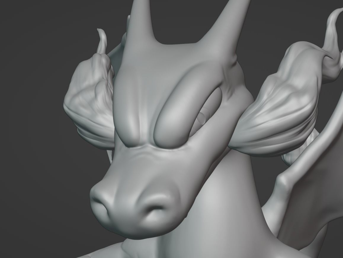 Charizard Pokemon 3D print model_13