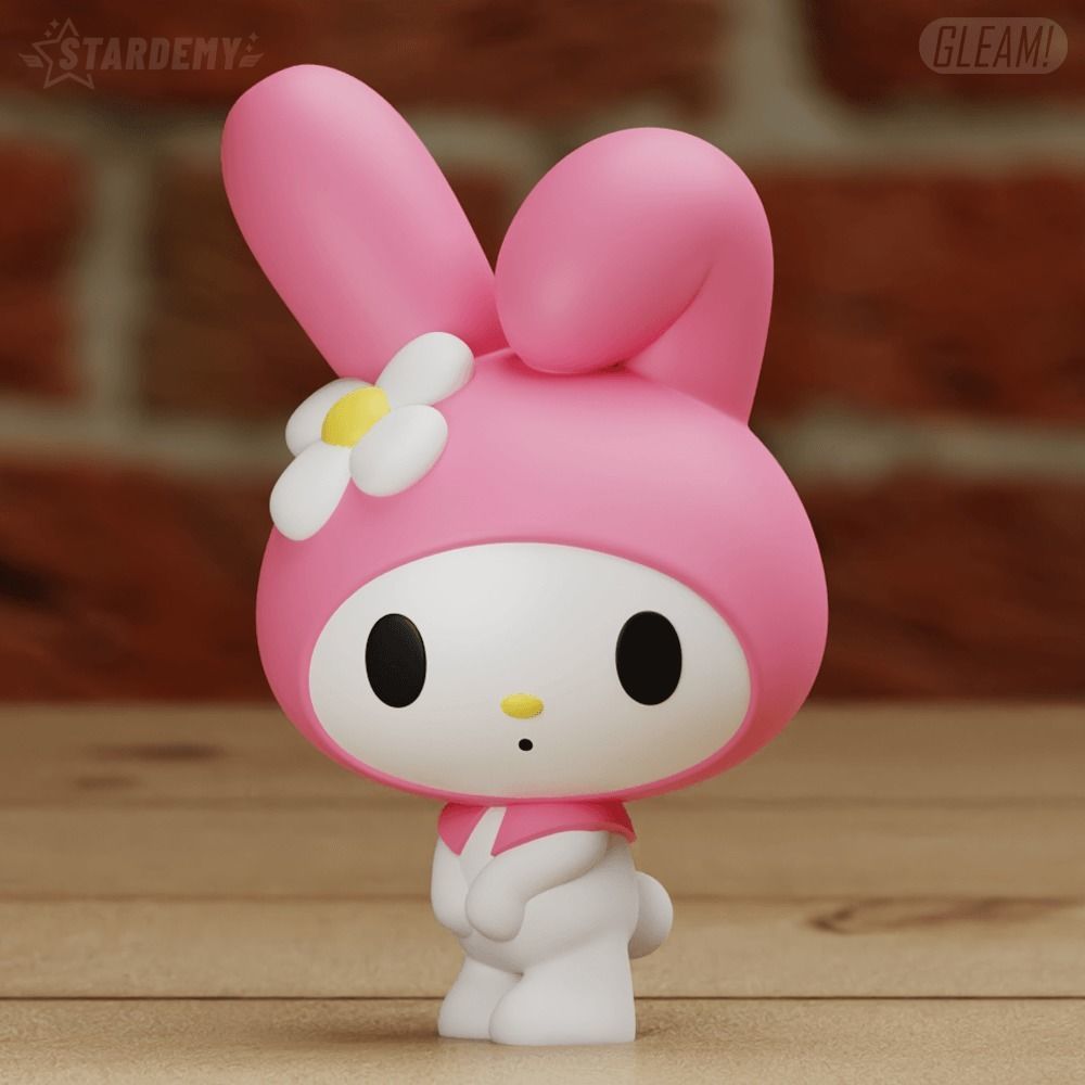 My Melody 3 models Easy Print Hello Kitty Sanrio 3D print model_2