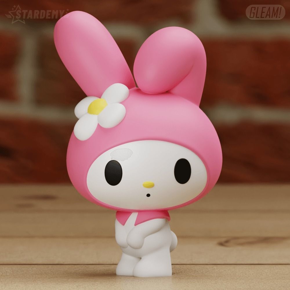 My Melody 3 models Easy Print Hello Kitty Sanrio 3D print model_3
