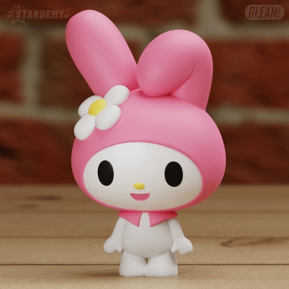 My Melody 3 models Easy Print Hello Kitty Sanrio 3D print model_6