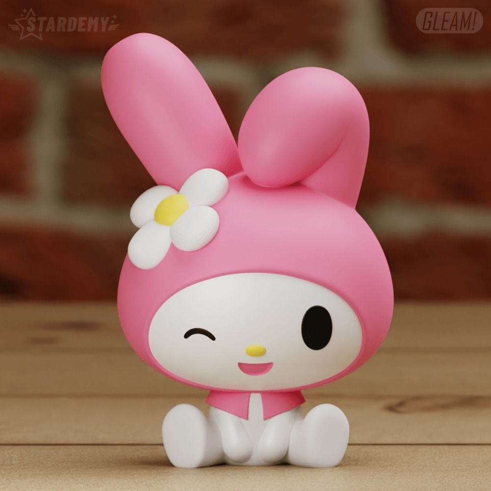 My Melody 3 models Easy Print Hello Kitty Sanrio 3D print model_8