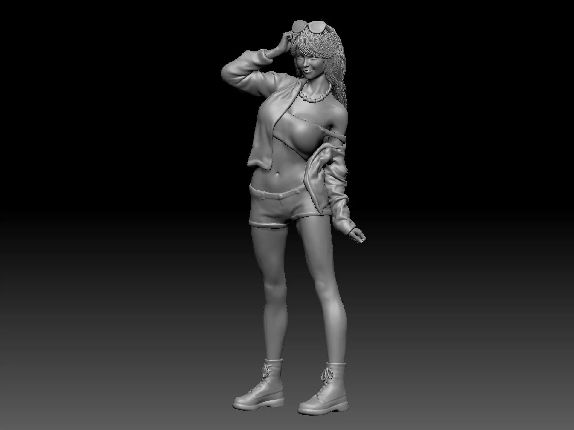 rossa sexy style 3D print model_0