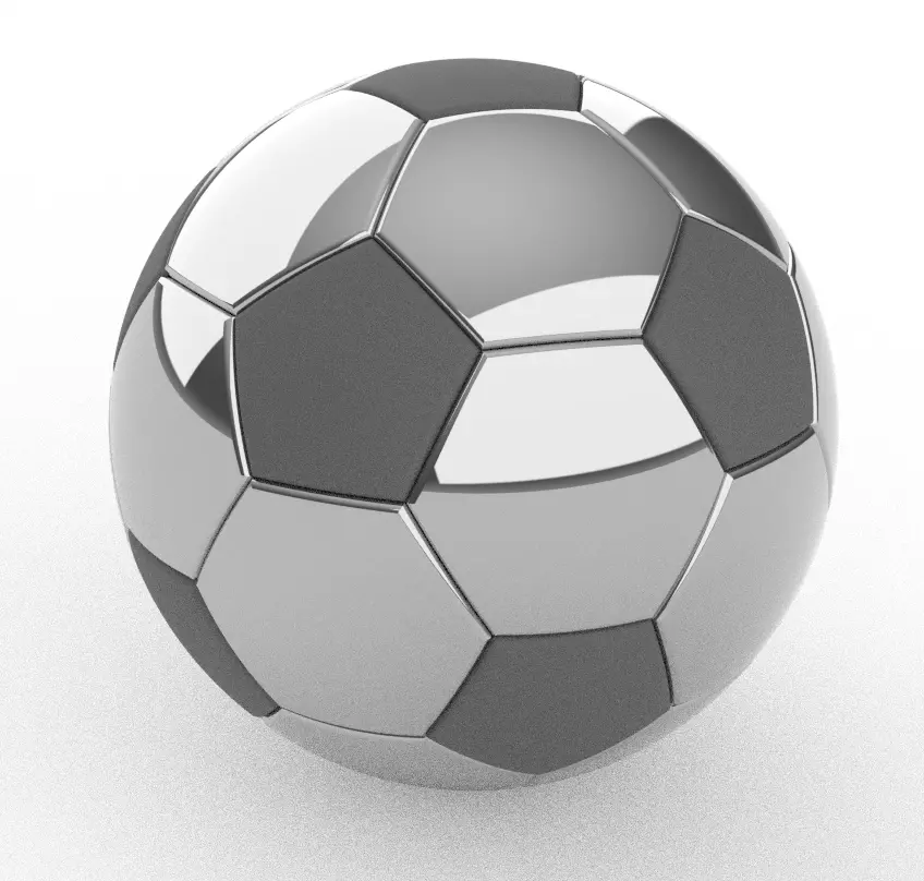 Soccer ball 3D print model