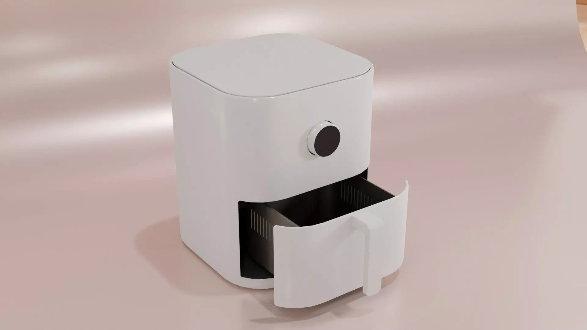 air fryr Low-poly 3D model