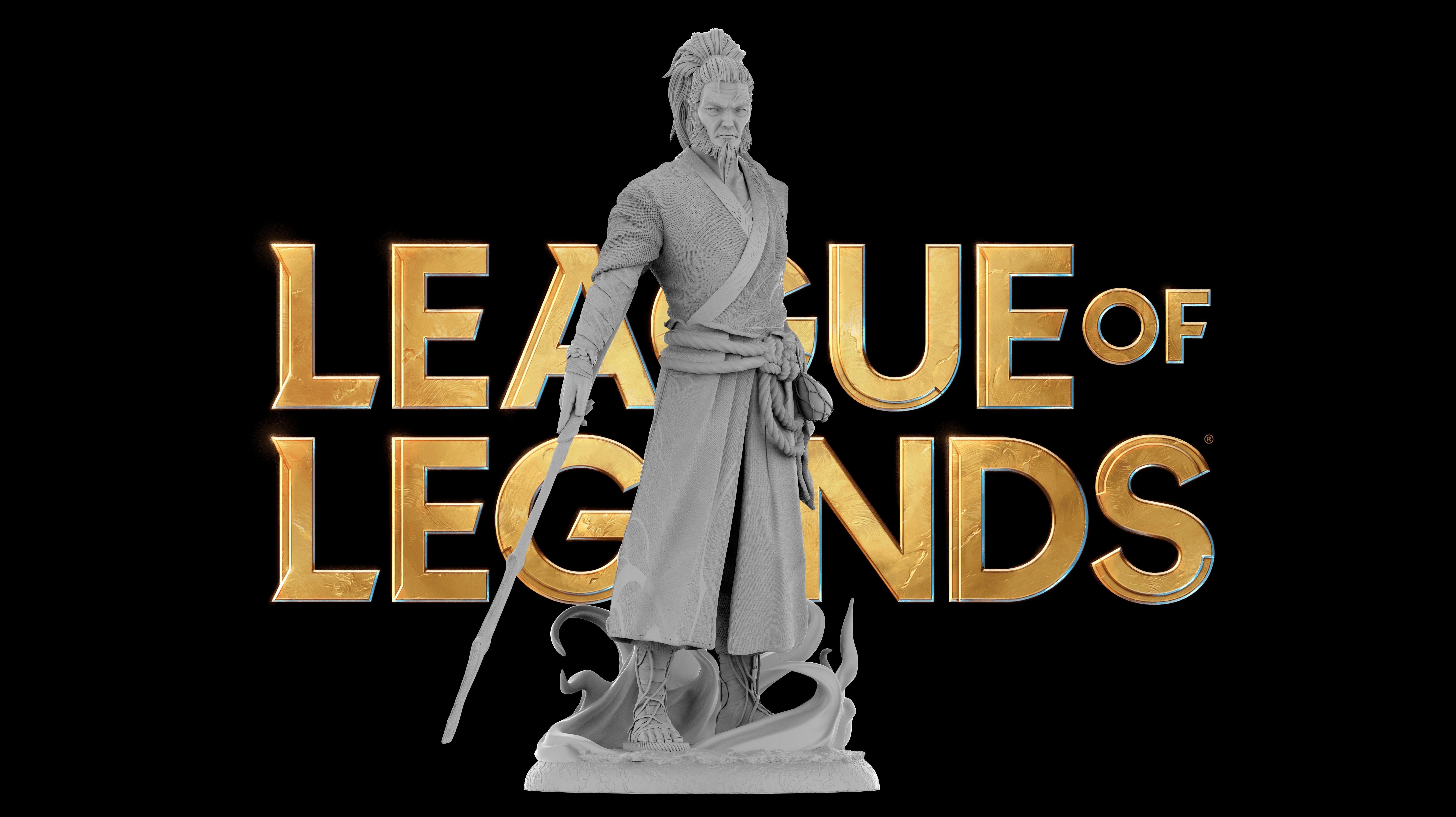 YASUO FORESEEN - STILL HERE - LEAGUE OF LEGENDS 3D print model_1