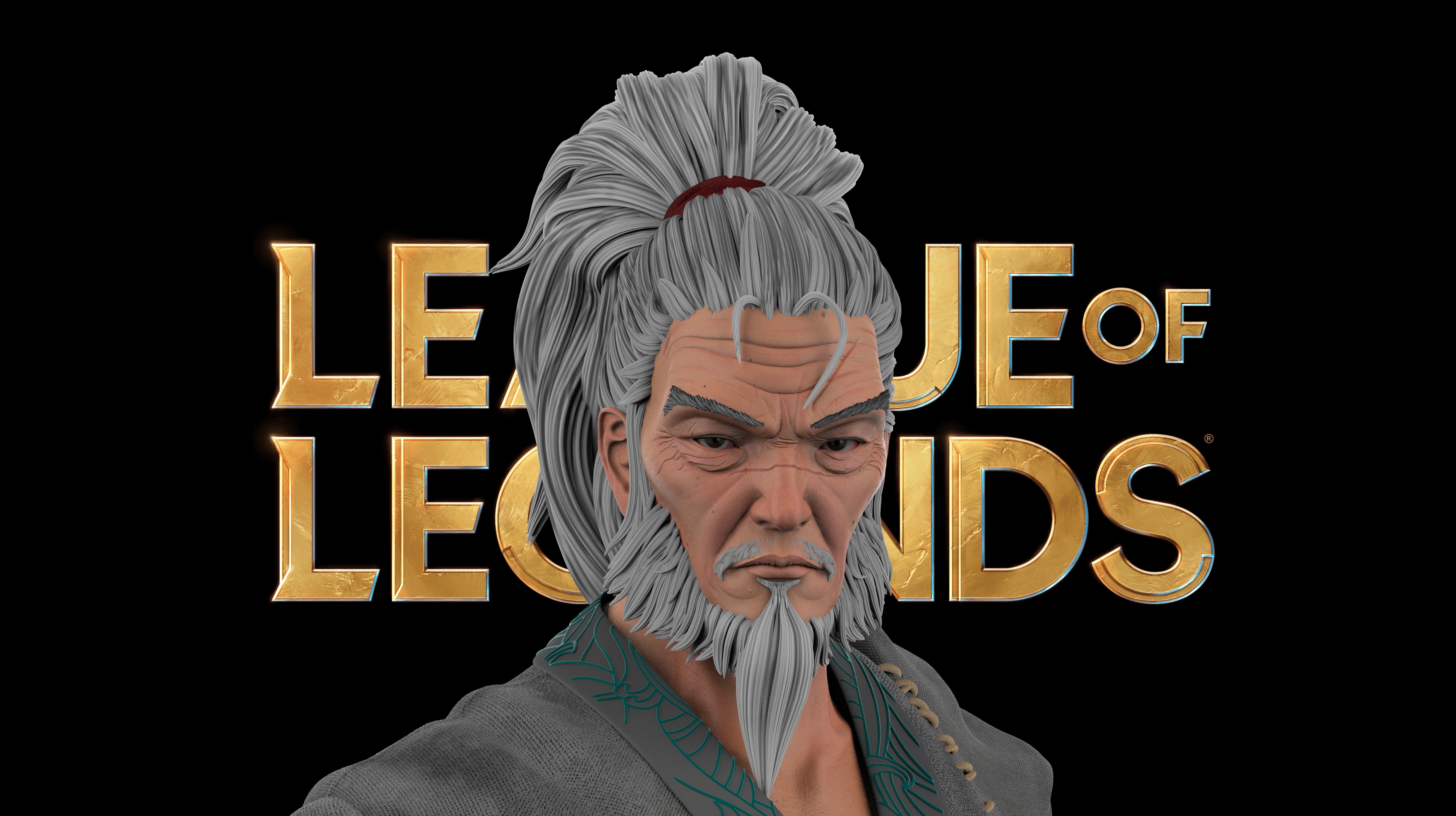 YASUO FORESEEN - STILL HERE - LEAGUE OF LEGENDS 3D print model_2