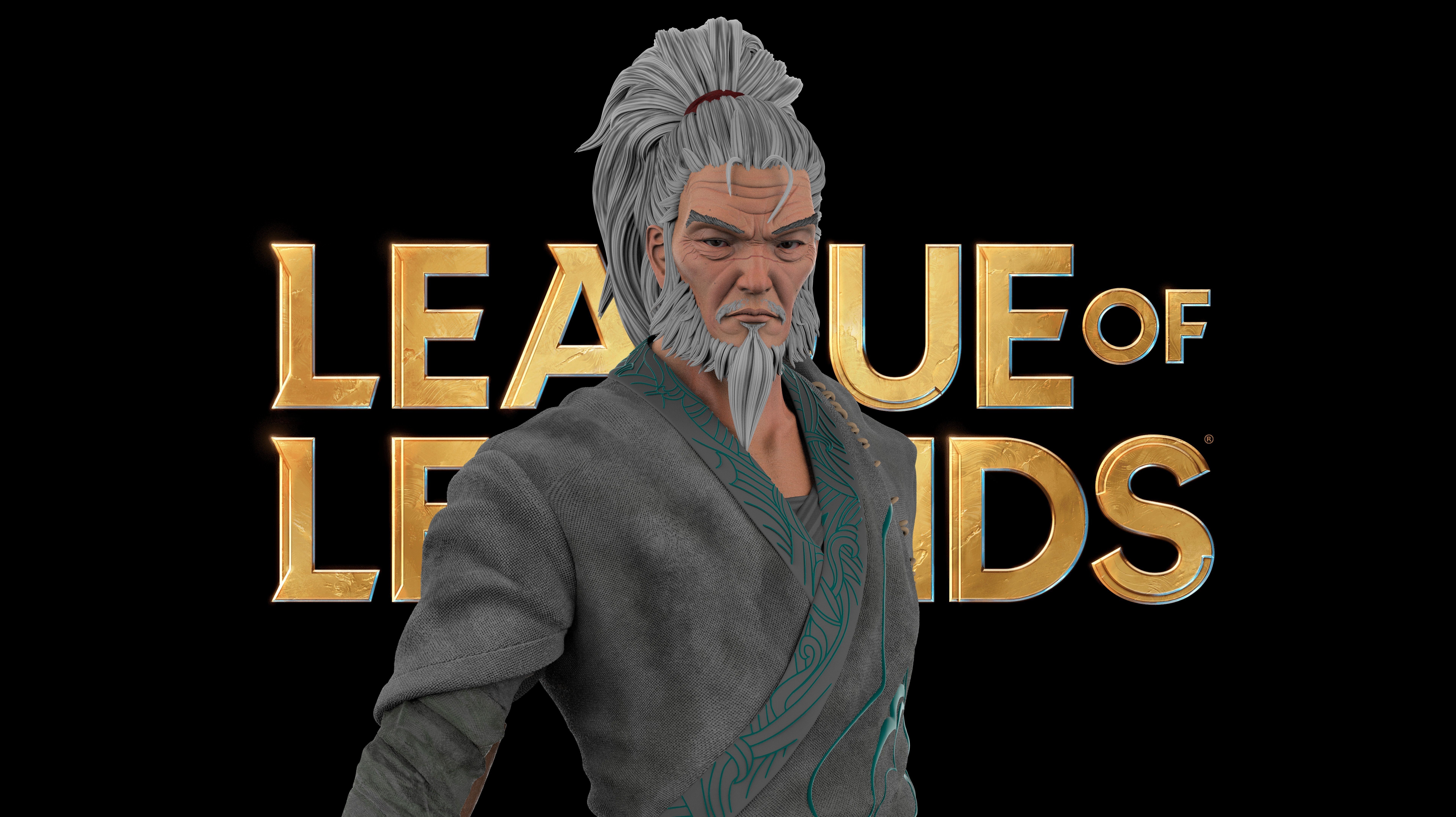YASUO FORESEEN - STILL HERE - LEAGUE OF LEGENDS 3D print model_4