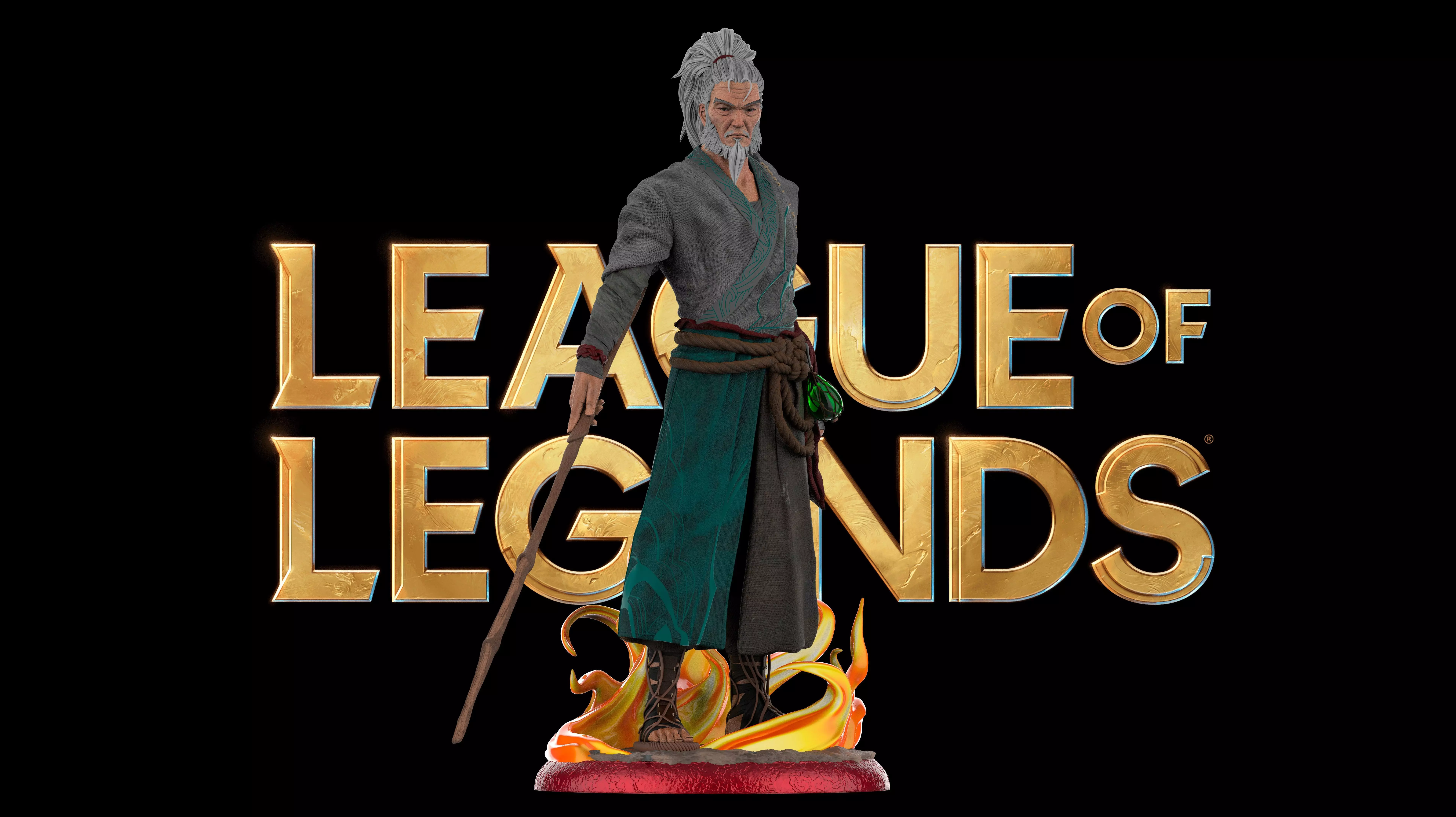 YASUO FORESEEN - STILL HERE - LEAGUE OF LEGENDS 3D print model_0