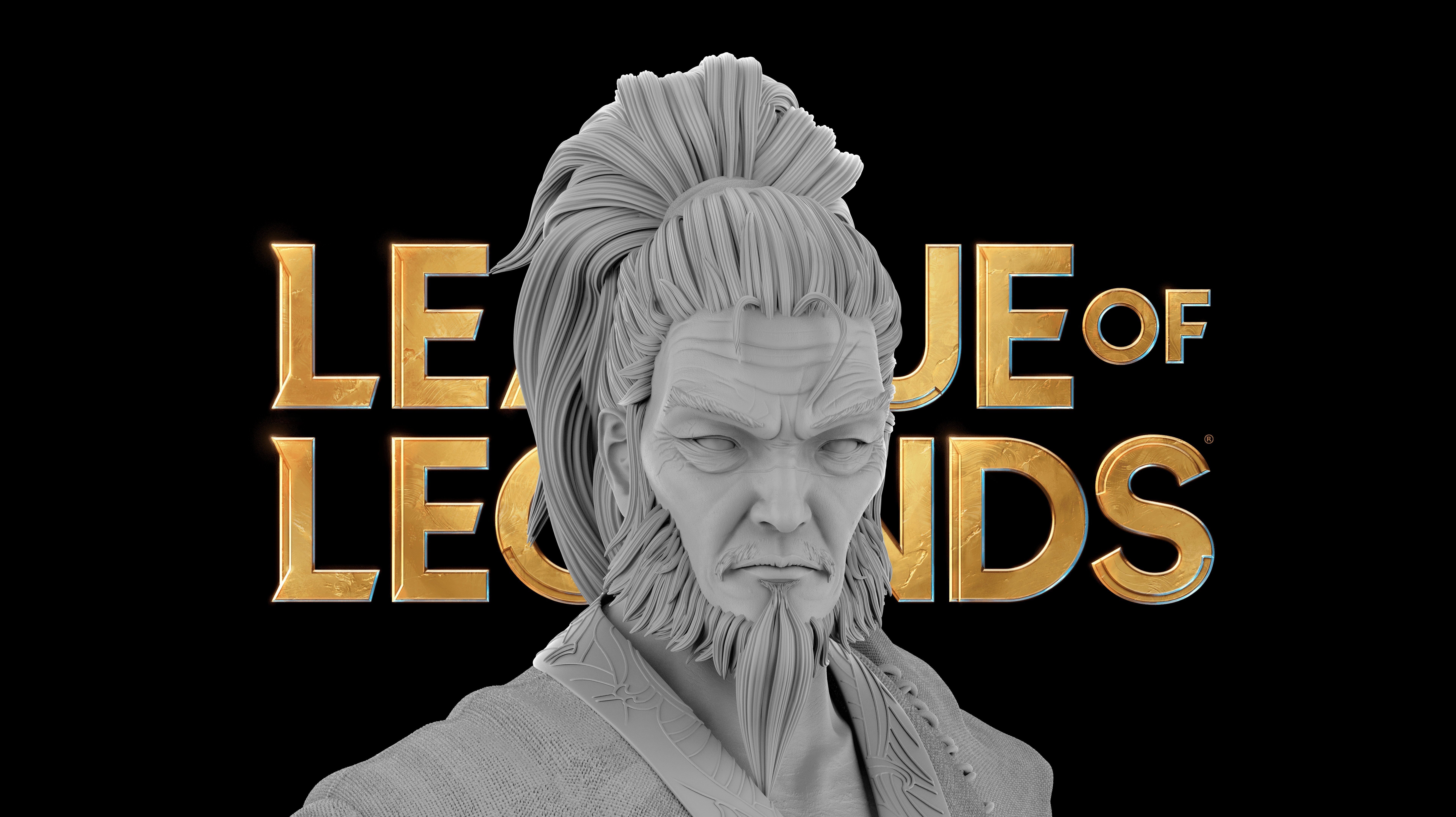 YASUO FORESEEN - STILL HERE - LEAGUE OF LEGENDS 3D print model_3