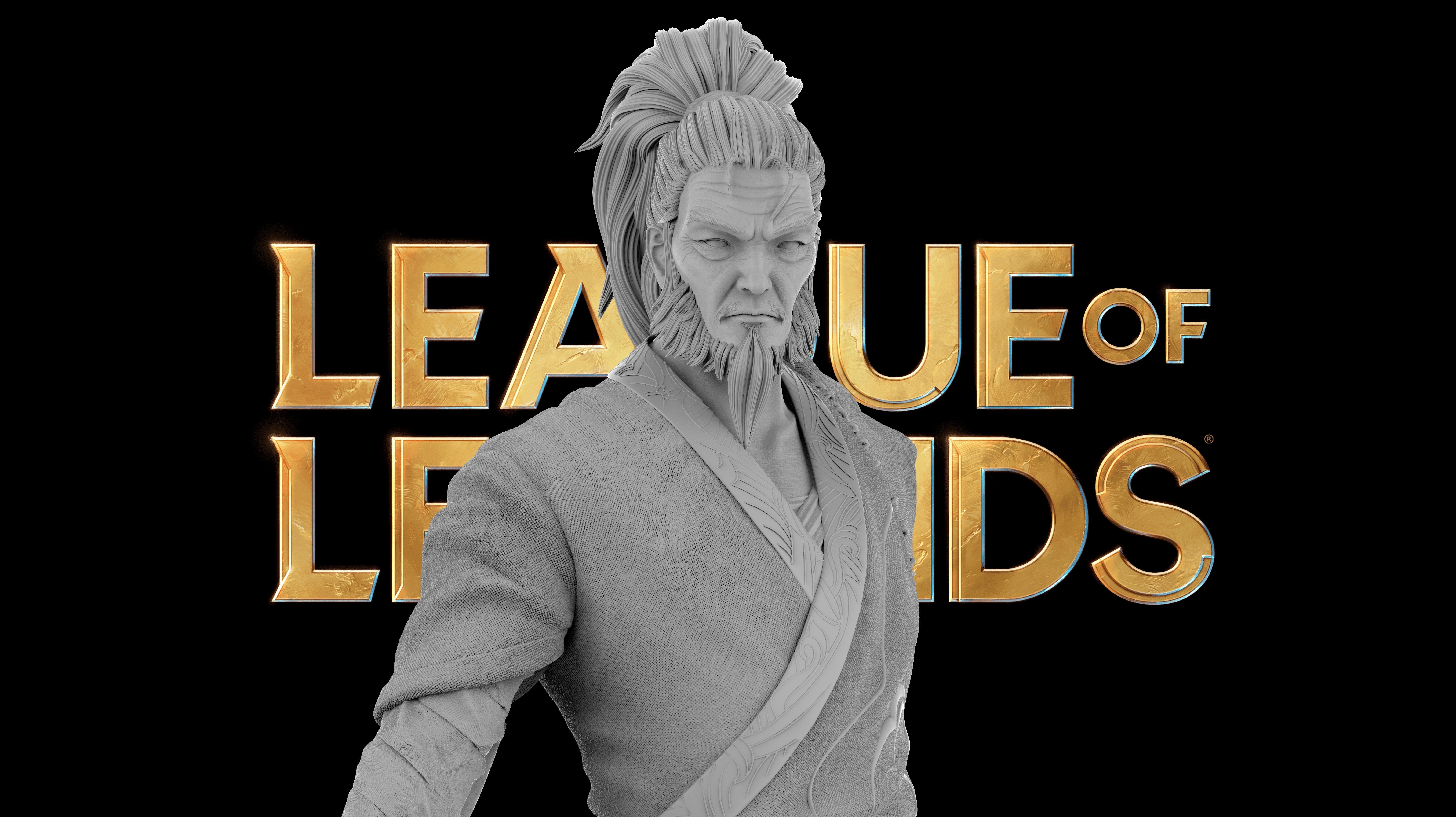 YASUO FORESEEN - STILL HERE - LEAGUE OF LEGENDS 3D print model_5