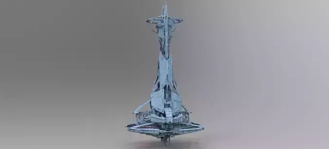  Ocean Royal travel sector hub 3D model