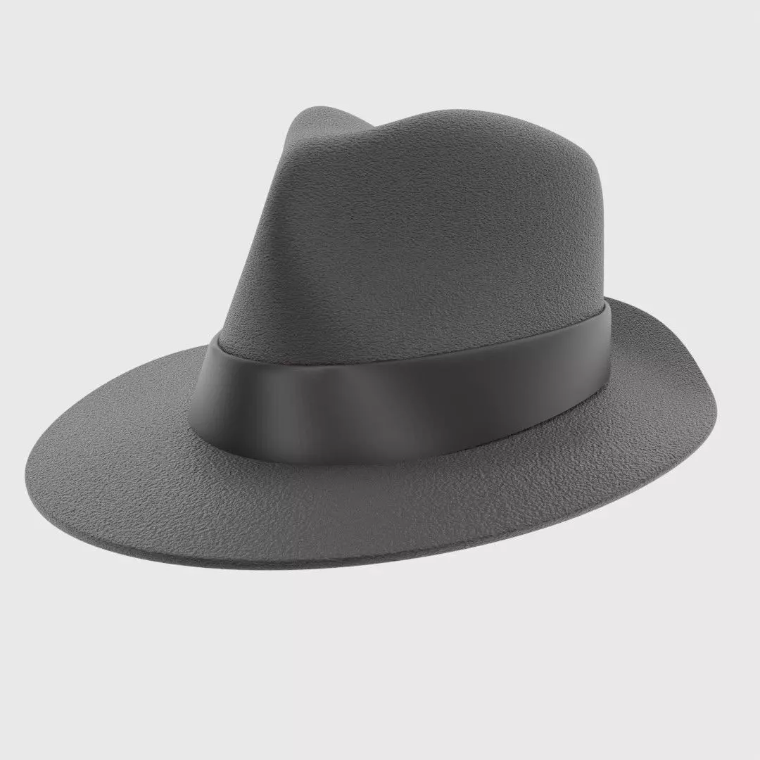 Fedora hat Free 3D model