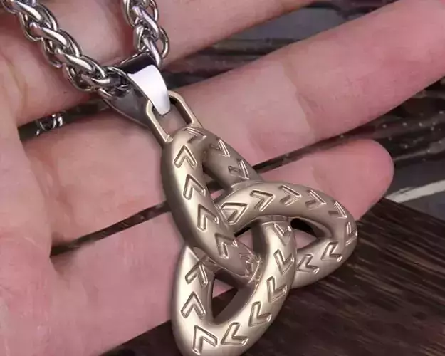 INFINITY PENDANT STL 