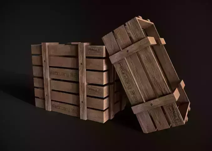 Wooden Crate-3