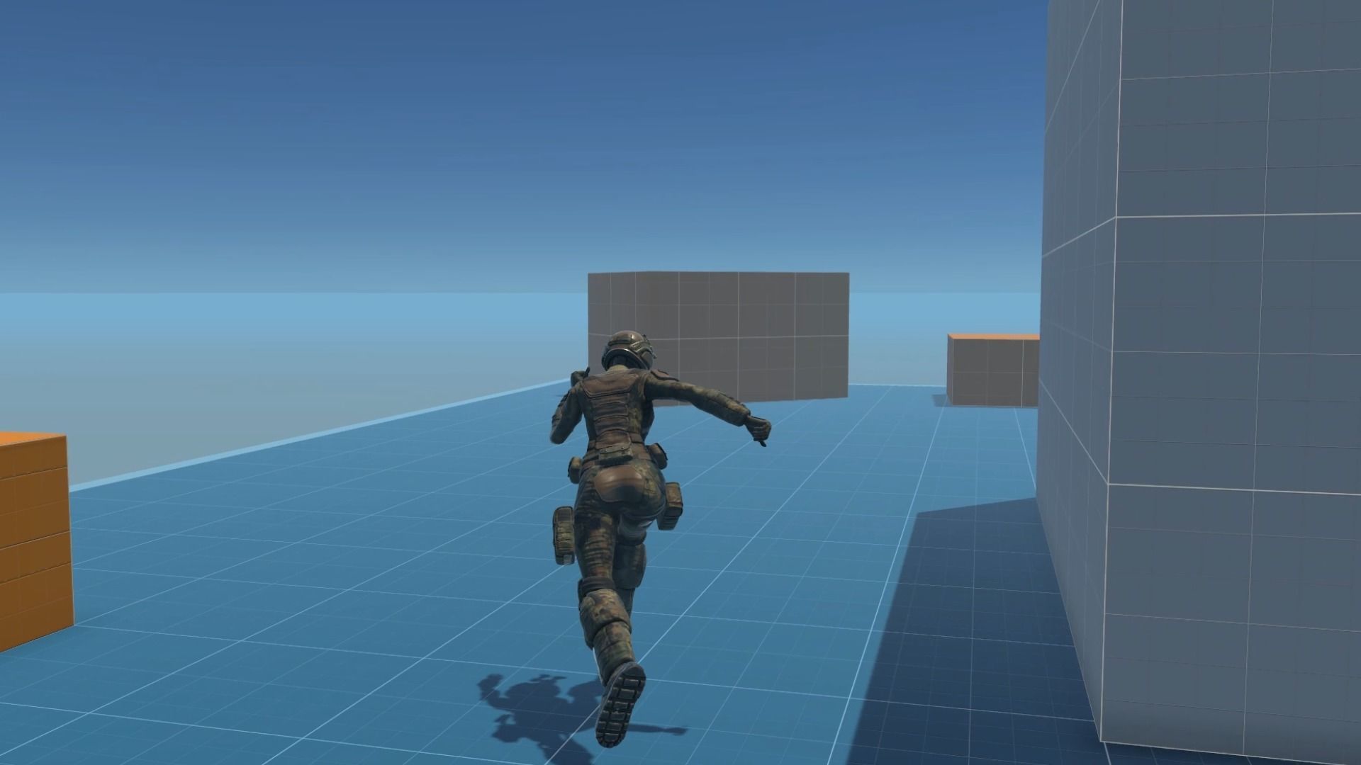 ARMY SUIT - Female Low-poly 3D model_23