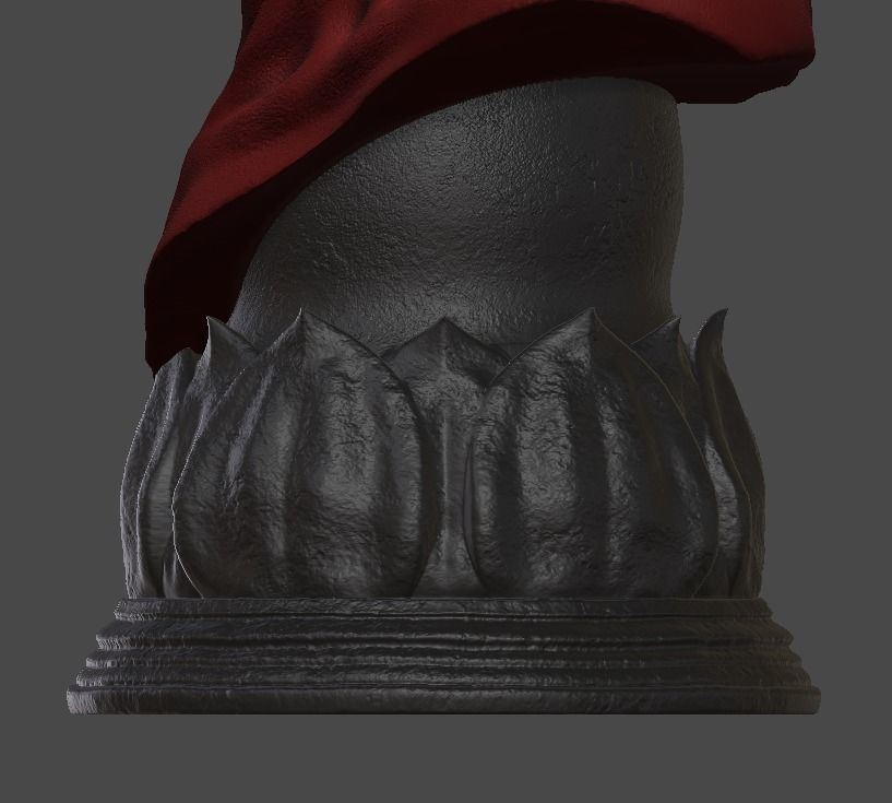 Lord of Darkness bust 3D print model_5