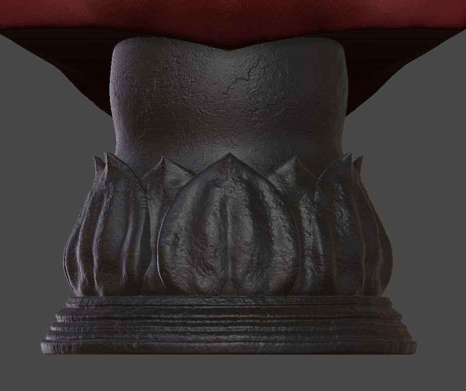 Lord of Darkness bust 3D print model_6