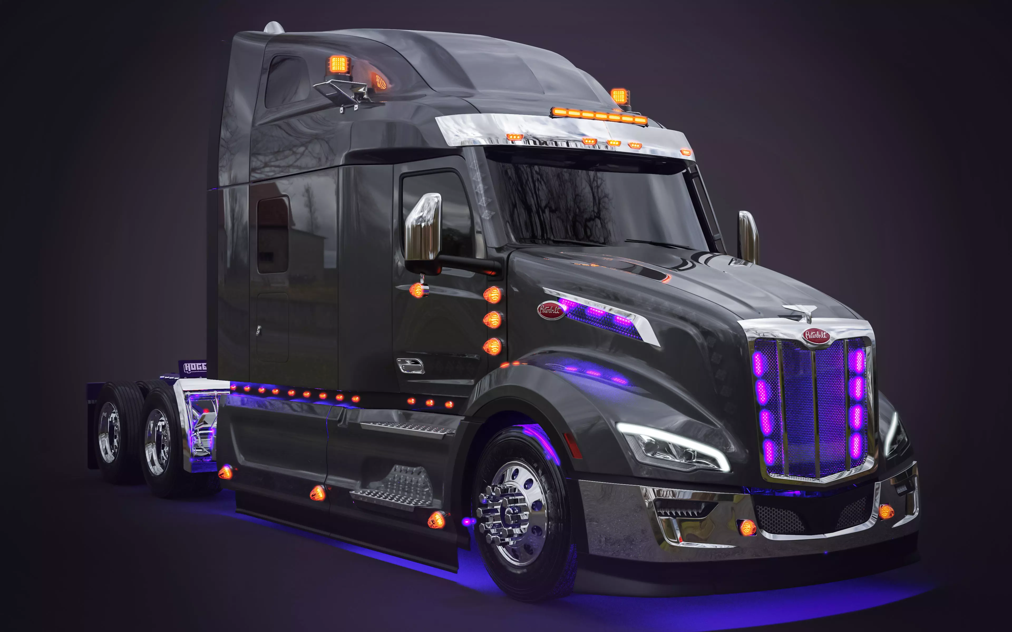 Peterbilt 579 2022 Next Generation Custom 3D model_0