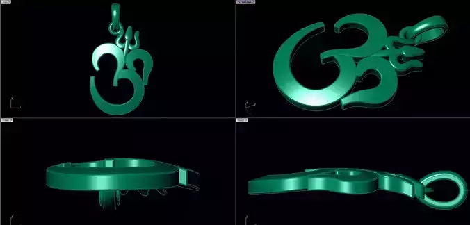 OM Pendant High Polish